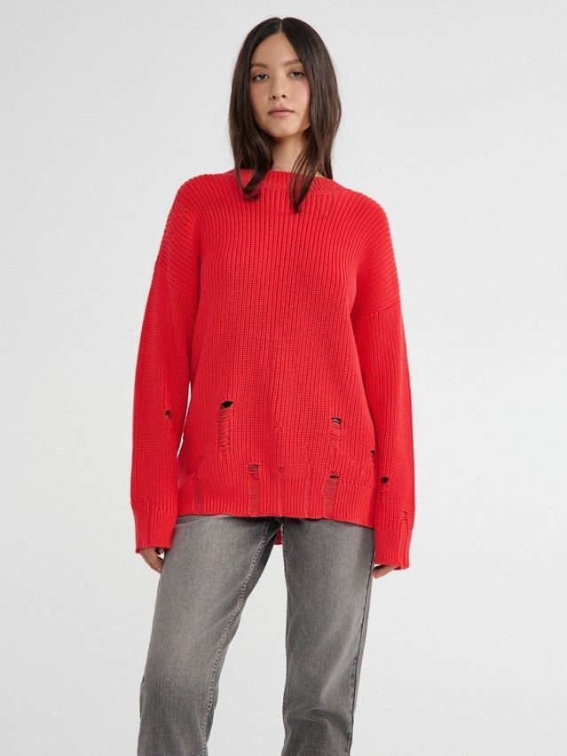 Women's pullover CONTE ELEGANT LDK2395, s.170-84-88, red - 7
