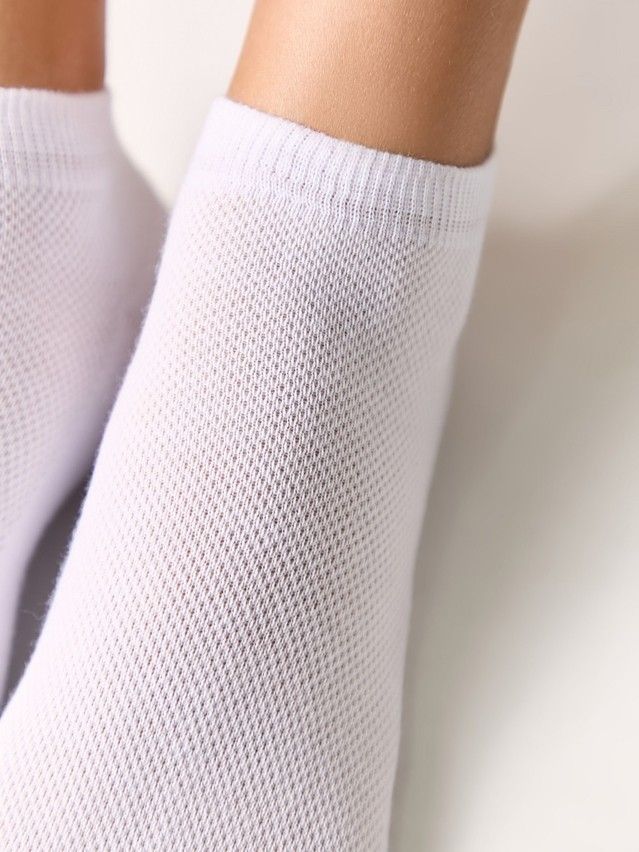 Children's socks ACTIVE (short) 19C-180SP, s. 21-23, 484 white - 2