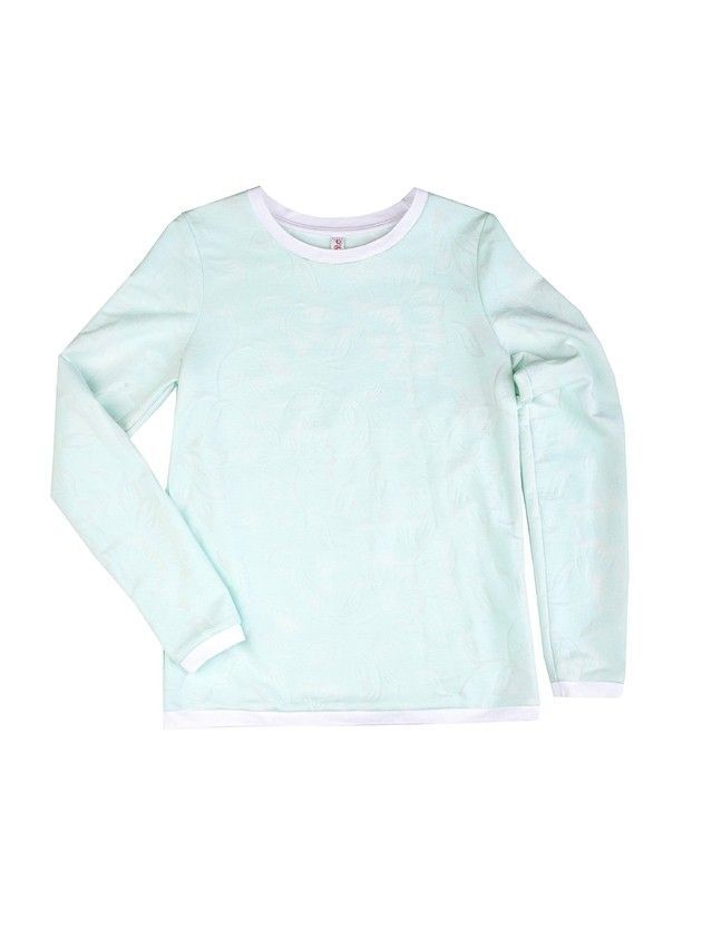 Women's polo neck shirt CONTE ELEGANT LD 707, s.158,164-100, mint - 4