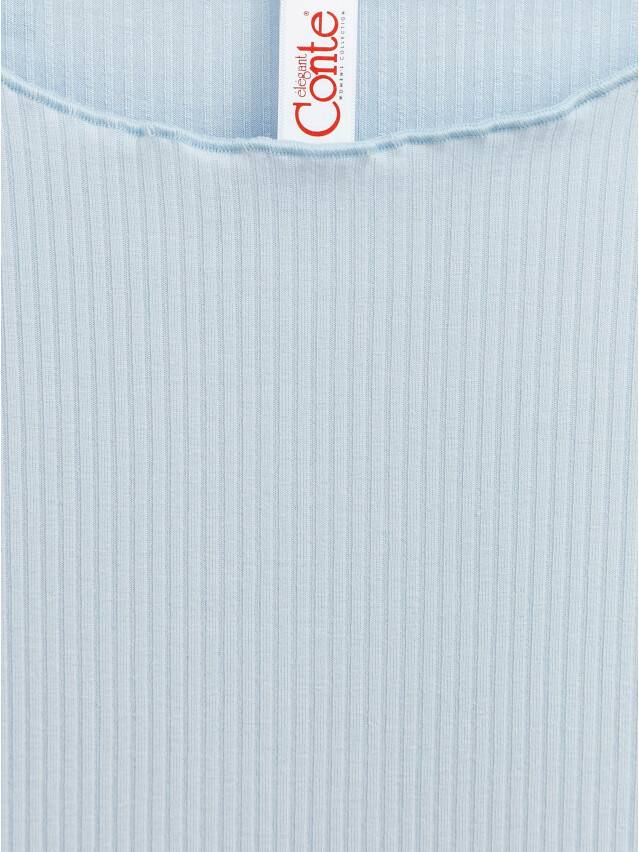 Women's polo neck shirt CONTE ELEGANT LD 1164, s.170-100, light blue - 4