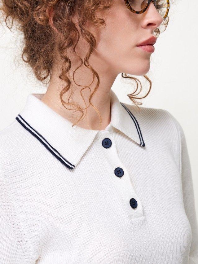 Women's pullover CONTE LDK2635, s.170-84, white - 4