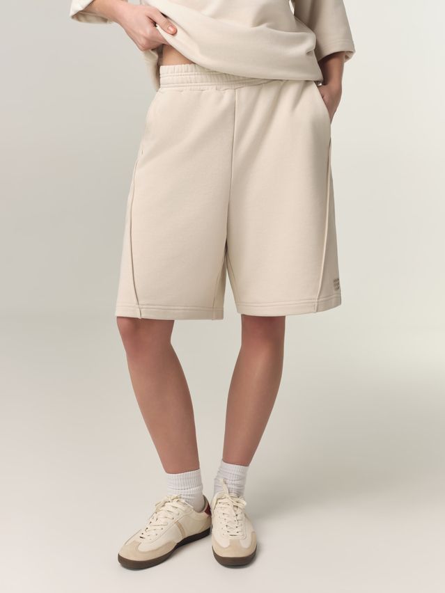 Women's shorts CONTE LS 3378, s.170-90, matte beige - 4