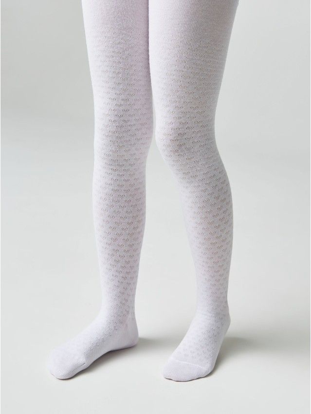 Children's tights CONTE-KIDS TIP-TOP, s.104-110 (16),362 white - 1