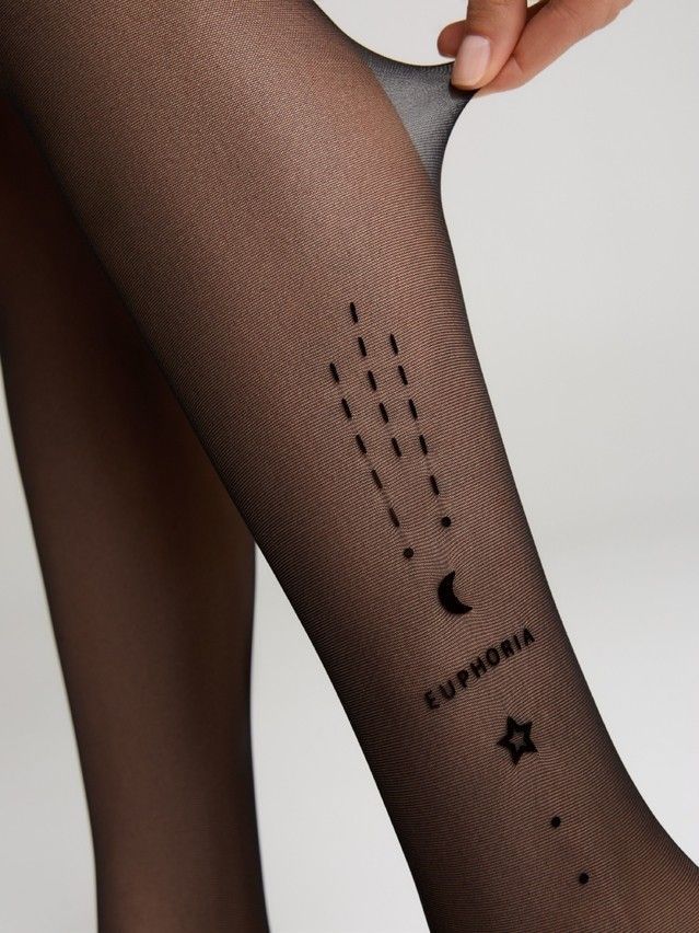Women's tights CONTE ELEGANT EUPHORIA, s.2, nero - 1