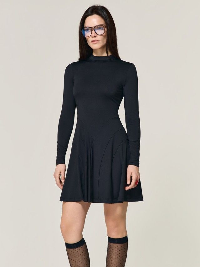 Women's gown CONTE LPL 3494, s.170-84-90, black - 5