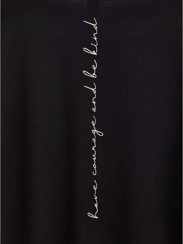 Women's polo neck shirt CONTE ELEGANT LD 1445, s.170-92, black - 5
