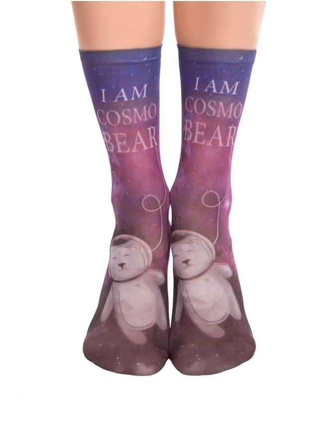 Women's socks CONTE ELEGANT FANTASY, s.23-25, 101 - 1