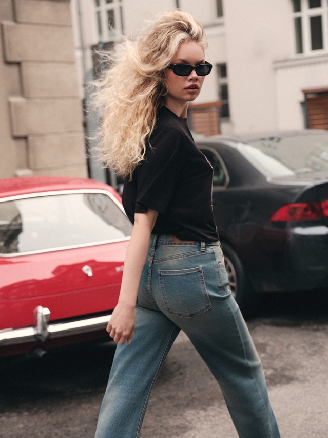 Women's polo neck shirt CONTE ELEGANT LD 3036, s.170-92, black-dogs - 4