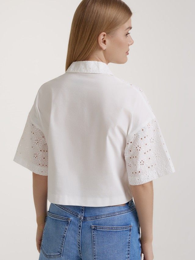 Women's shirt CONTE ELEGANT LBL 3204, s.170-84-90, white - 5