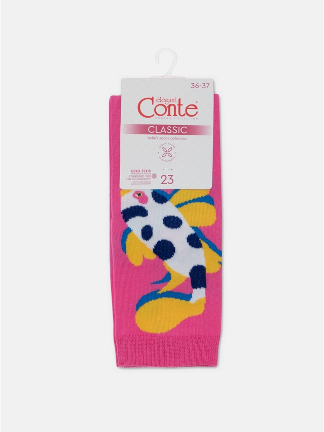 Women's socks CONTE ELEGANT CLASSIC, s.23, 536 pink - 7