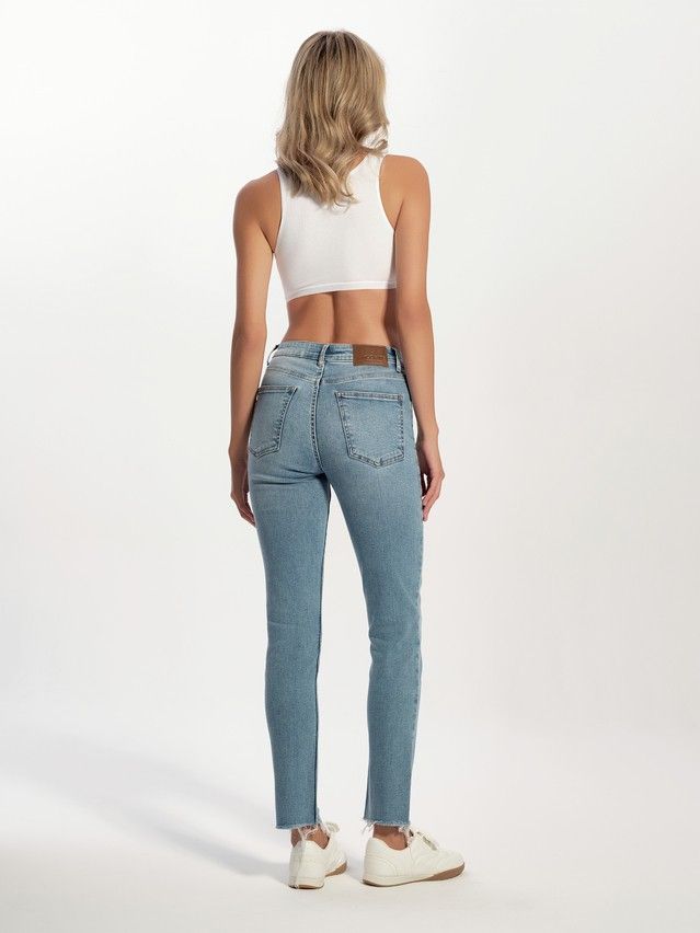 Denim trousers CONTE ELEGANT CON-720, s.170-102, light blue - 2