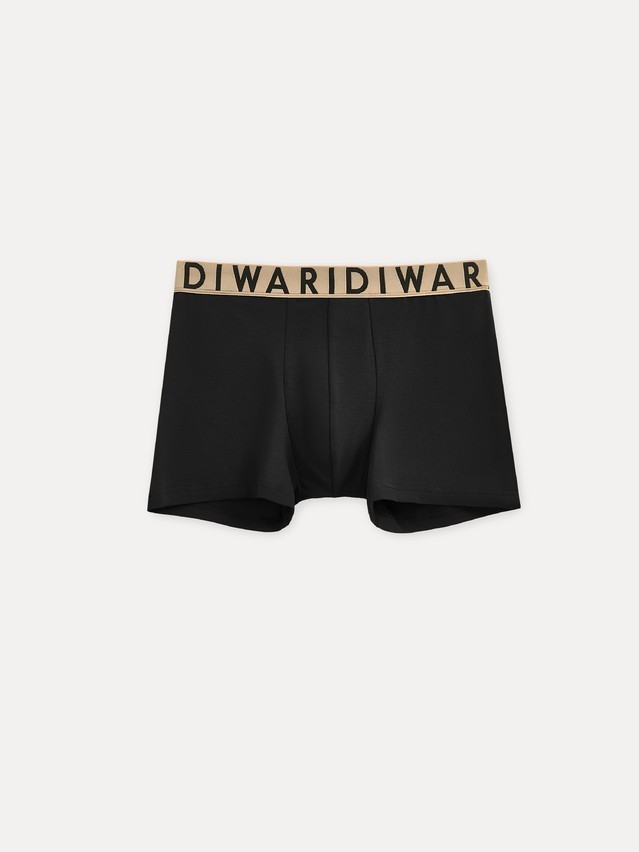 Men's underpants DIWARI PREMIUM MSH 3300, s.78,82, black-beige - 1