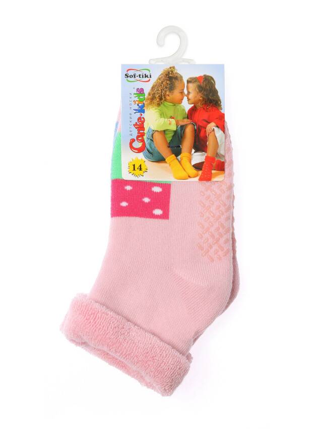Children's socks CONTE-KIDS SOF-TIKI, s.18-20, 104 light pink - 2