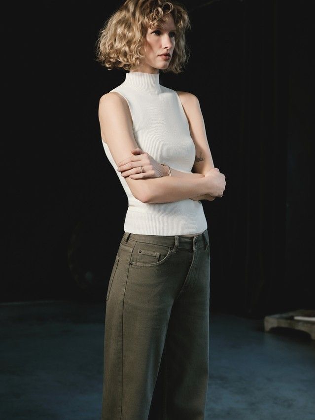 Women's vest CONTE ELEGANT LDK2560, s.170-84, ecru - 3