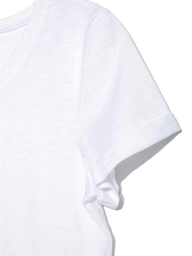 Women's polo neck shirt CONTE ELEGANT LD 926, s.170-104, white - 5
