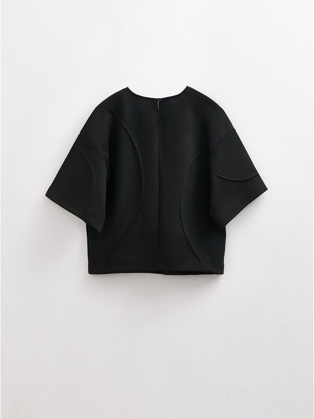 Women's polo neck shirt CONTE ELEGANT LD 2805, s.170-92, black - 5