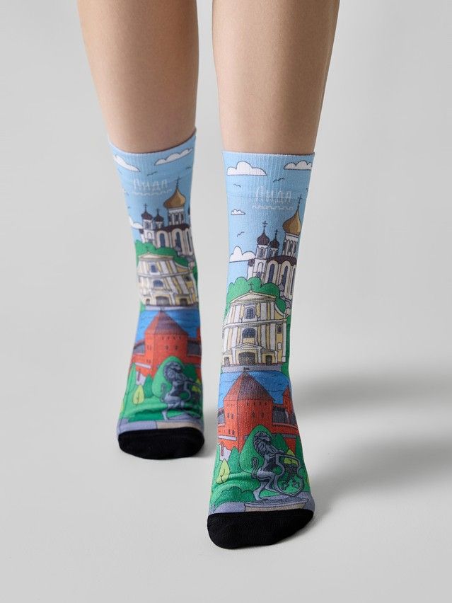 Women's socks CONTE ELEGANT CLASSIC, s.23-25, 1214 multicolor - 2