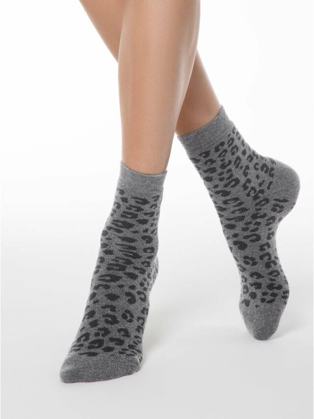 Women's socks CONTE ELEGANT COMFORT, s.23, 118 light grey - 1