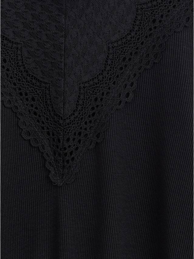 Women's polo neck shirt CONTE ELEGANT LD 1362, s.170-100, black - 3