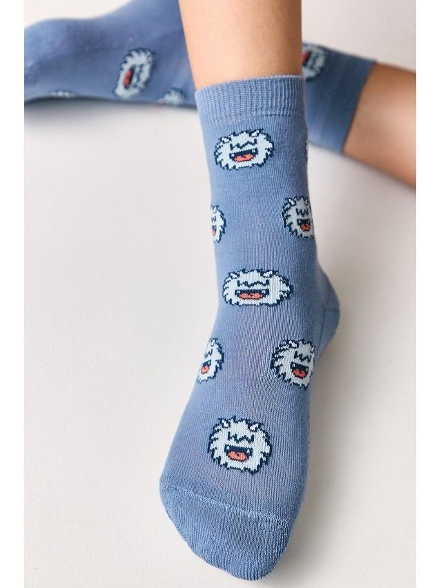 Children's socks CONTE-KIDS SOF-TIKI, s.16, 767 denim - 1
