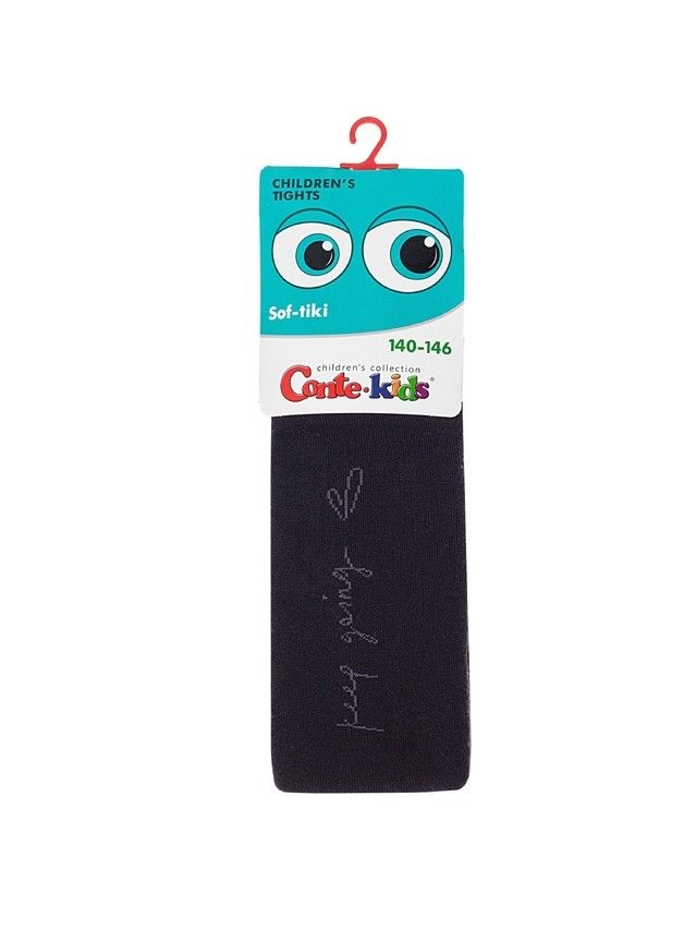 Children's tights CONTE-KIDS SOF-TIKI, s.140-146 (22),700 black - 3