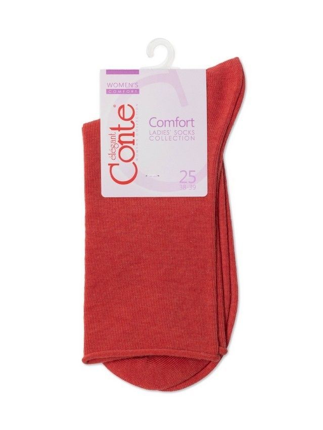 Women's socks CONTE ELEGANT COMFORT, s.23, 000 red - 3