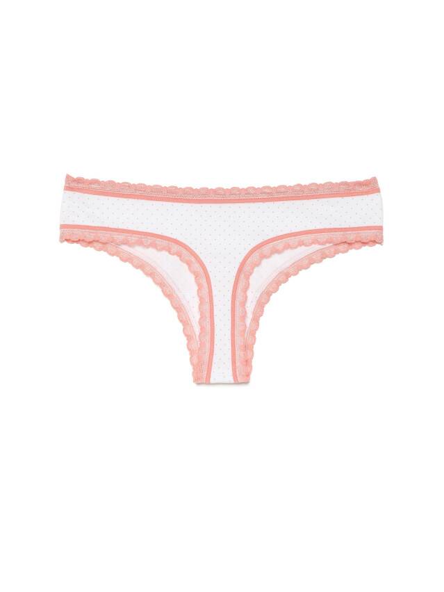 Panties for women LAZY DAYS LST 1004 (packed in mini-box),s.90, white-dusty rose - 4