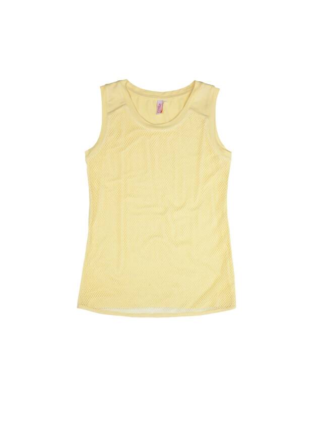 Women's polo neck shirt CONTE ELEGANT LD 513, s.158,164-100, lemon yellow - 1