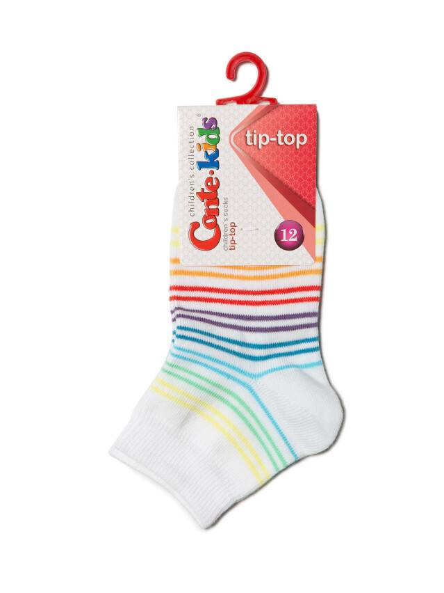 Children's socks CONTE-KIDS TIP-TOP, s.21-23, 256 white - 2