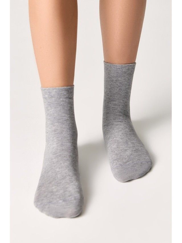 Children's socks CONTE-KIDS TIP-TOP, s.21-23, 000 grey - 1