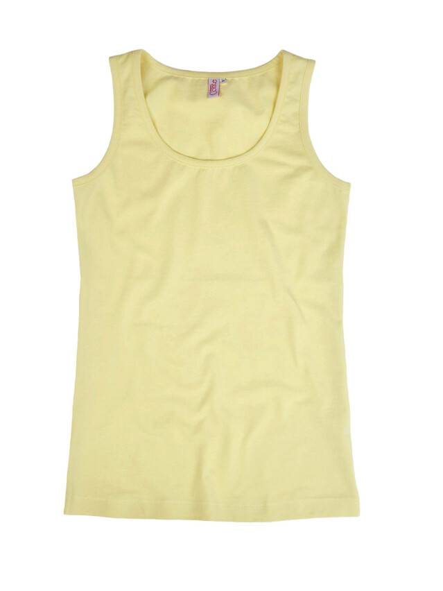 Women's polo neck shirt CONTE ELEGANT LD 526, s.158,164-100, yellow - 1