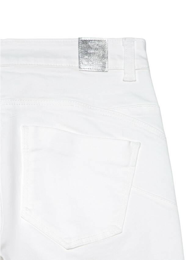Skinny push up jeans with high rise CON-241, s.170-102, white - 7