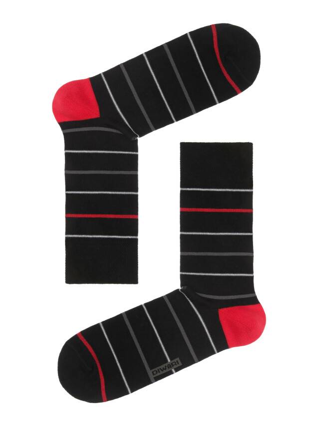Men's socks DiWaRi HAPPY, s. 40-41, 054 black - 1