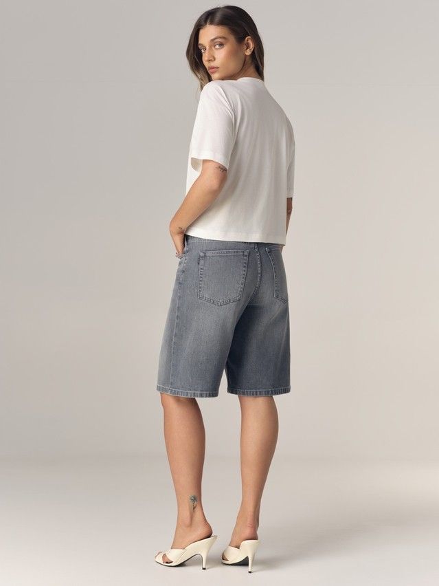 Women's polo neck shirt CONTE LD 3469, s.170-84, milk-tulip - 5