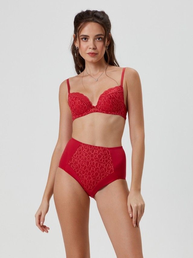 Panties CONTE ELEGANT VOILE RP2023, s.102, crimson - 2
