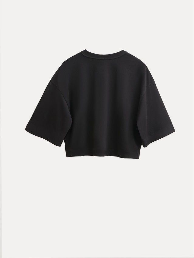 Women's polo neck shirt CONTE ELEGANT LD 3084, s.170-92, black - 2