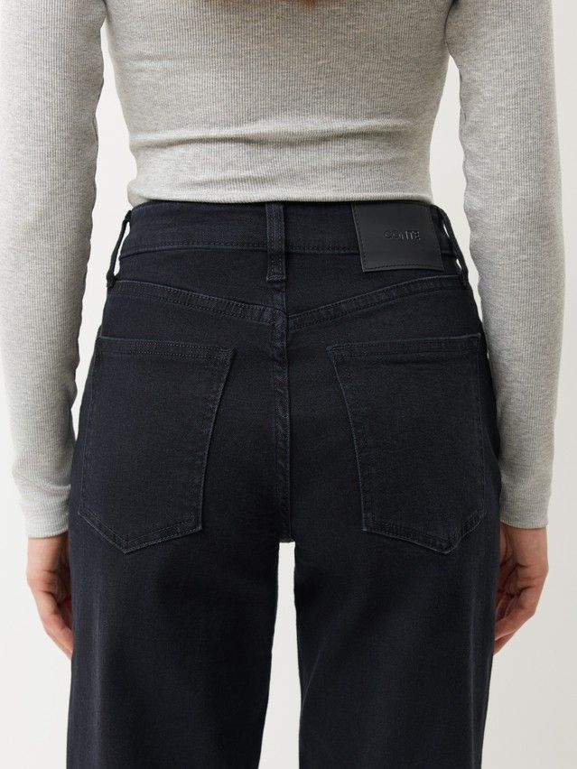 Women's jeans CONTE CON-948, s.164-90, washed black - 6