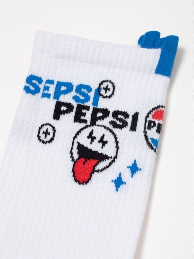 Men's socks DIWARI PEPSI, s.27-29, 585 white - 3
