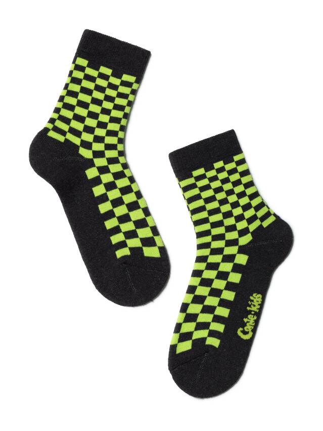 Children's socks CONTE-KIDS SOF-TIKI, s.24-26, 226 lettuce green - 1