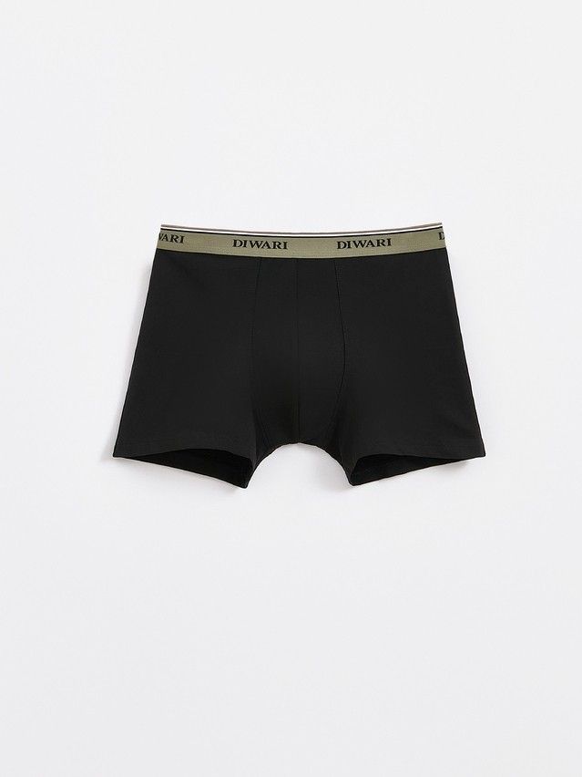 Men's underpants DIWARI PREMIUM MSH 1568, s.78,82, black-khaki strip - 4
