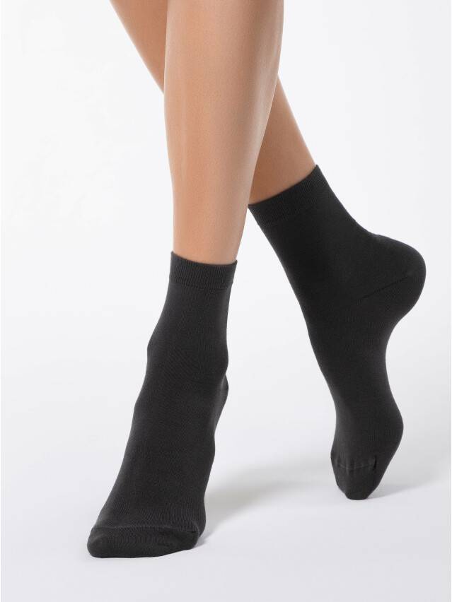 Women's socks CONTE ELEGANT CLASSIC, s.23, 000 graphite - 1
