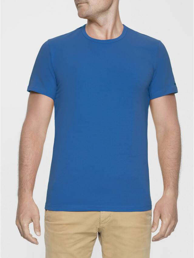 Men's pullover DiWaRi BASIC MF 744, s.170,176-100, bright blue - 4