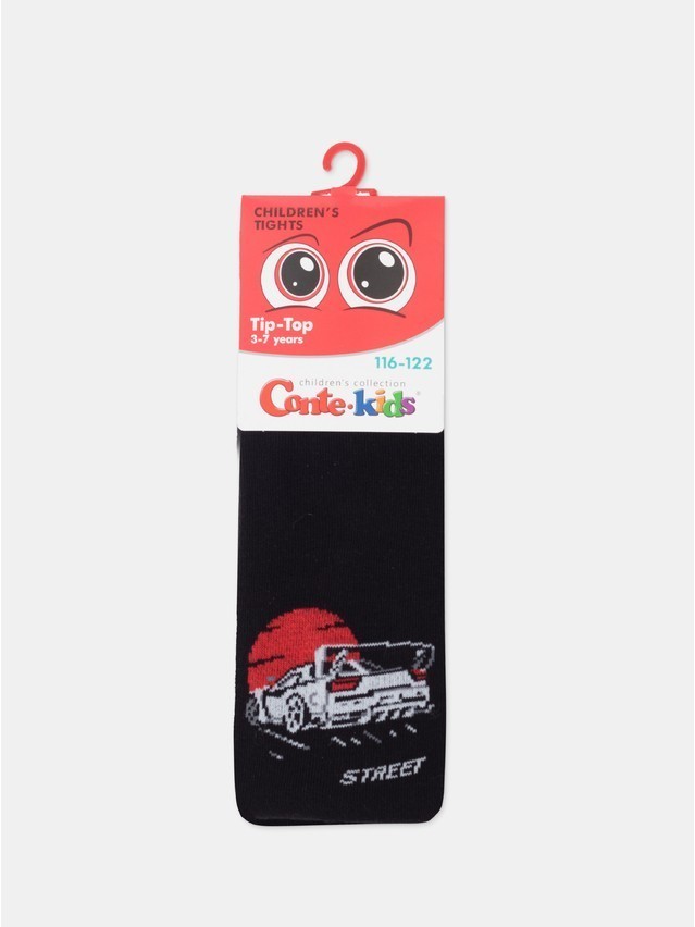 Children's tights CONTE-KIDS TIP-TOP, s.116-122 (18),684 black - 5