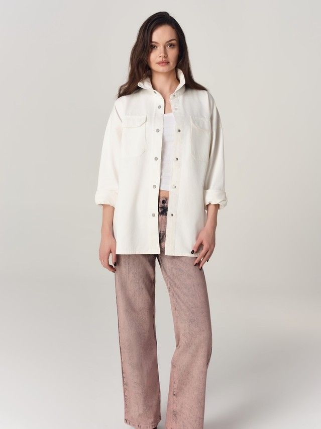 Women's jeans CONTE CON-933, s.164-90, dark coral - 8