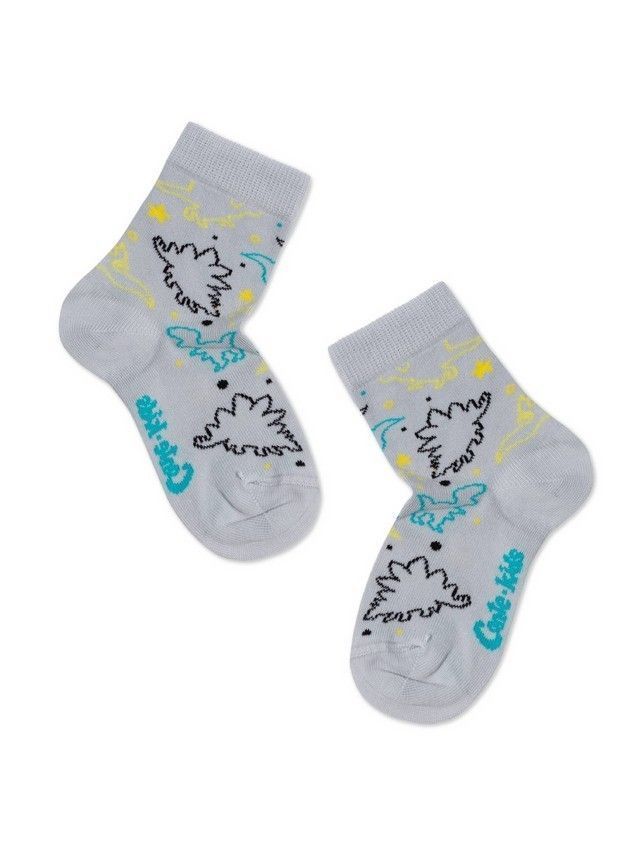 Children's socks CONTE-KIDS TIP-TOP, s.18-20, 622 light grey - 4