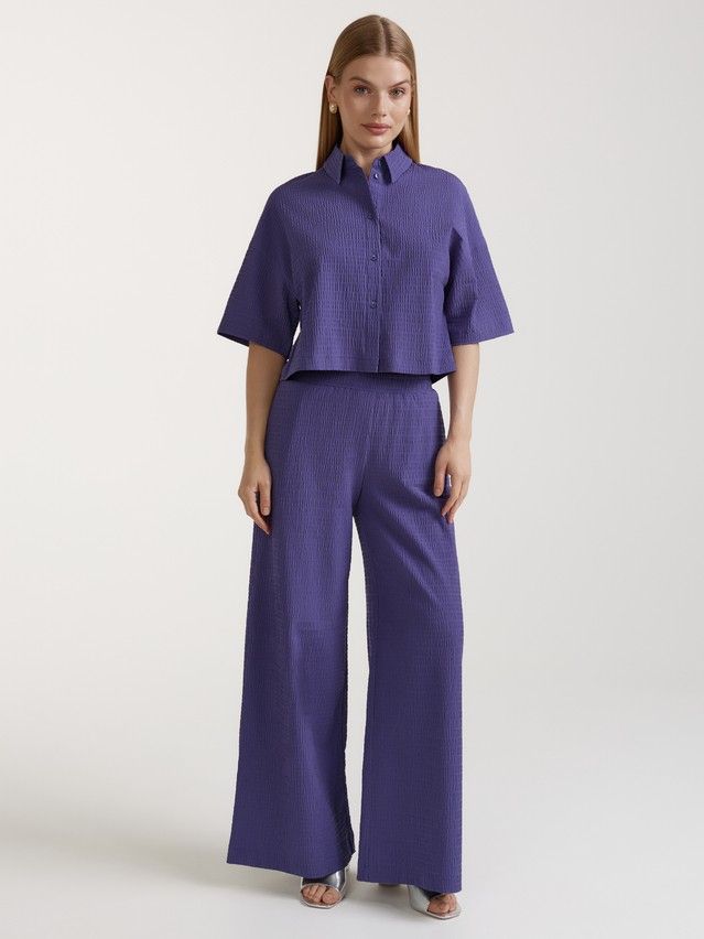 Women's trousers CONTE ELEGANT LBK 3165, s.170-84-90, cosmic blue - 3