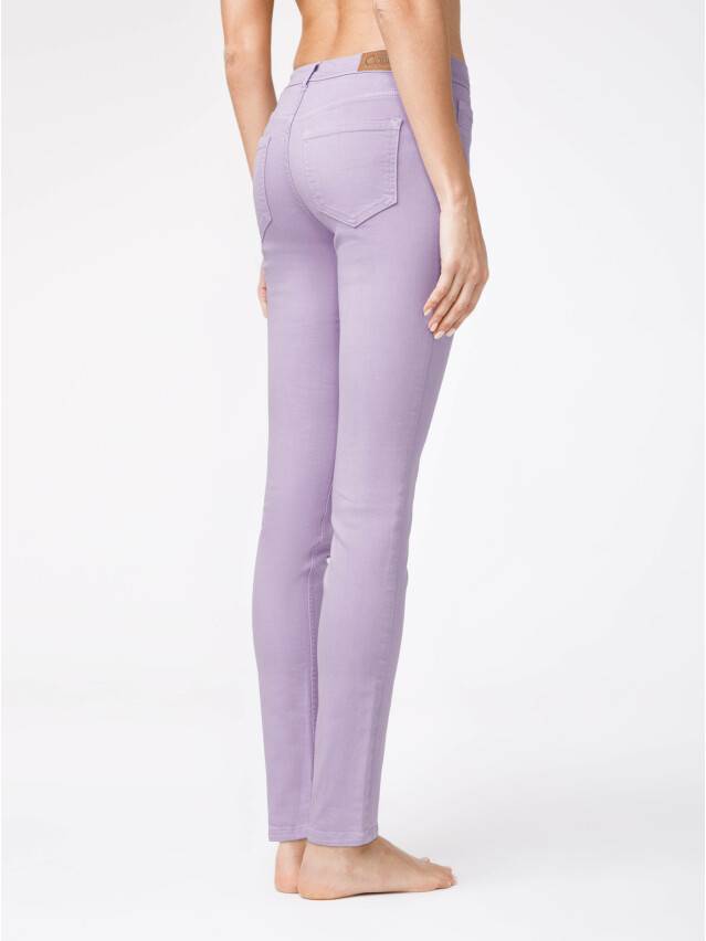 Denim trousers CONTE ELEGANT CON-38O, s.170-102, blooming lilac - 2
