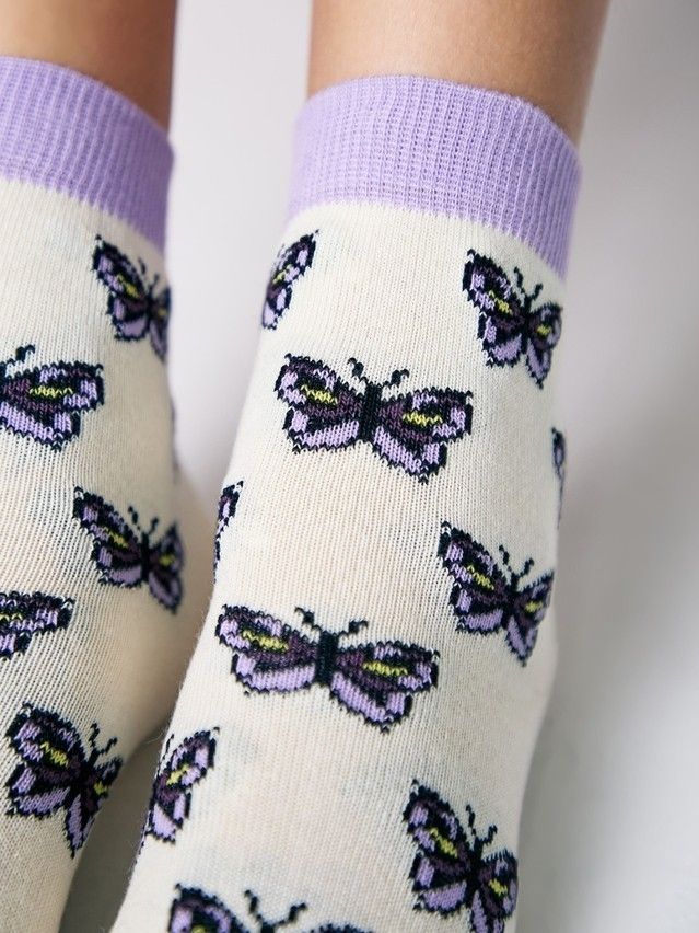 Children's socks CONTE-KIDS TIP-TOP, s.24-26, 408 cream - 2