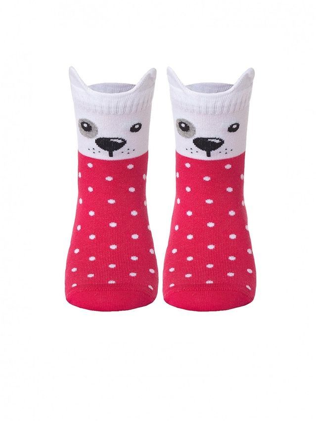 Children's socks CONTE-KIDS TIP-TOP, s.18-20, 318 raspberry pink - 4