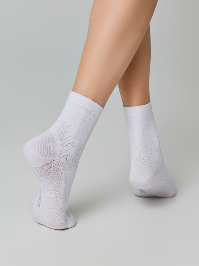 Women's socks CONTE ELEGANT CLASSIC, s.23, 530 white - 4